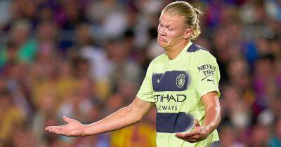 Statue of Man City forward Erling Haaland 'stolen' after complaints it was 'too ugly'