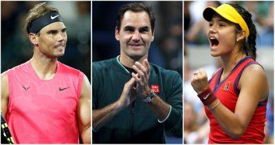 Roger Federer - Rafael Nadal - Emma Raducanu - Serena Williams - Carlos Alcaraz - Novak Djokovic - Venus Williams - Federer, Nadal, Djokovic, Raducanu: Highest-paid tennis players in last 12 months - givemesport.com