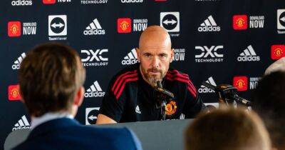 Sky Sports reporter snubbed by Erik ten Hag at Manchester United press conference - manchestereveningnews.co.uk - Manchester - Netherlands -  Amsterdam - county Park