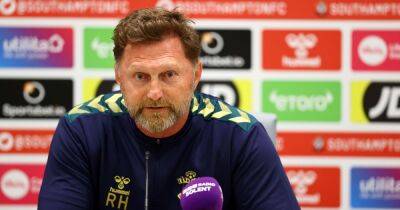 Ralph Hasenhuttl has told Erik ten Hag how to set his Manchester United side up vs Southampton