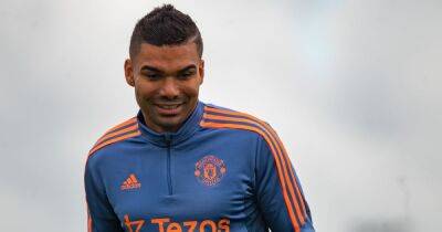 Casemiro shirt number confirmed ahead of potential debut as Man United injury list detailed