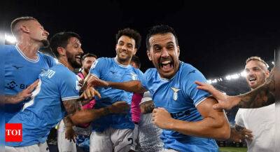 Maurizio Sarri - Simone Inzaghi - Samir Handanovic - Lazio sink Inter Milan 3-1 to take top spot in Serie A - timesofindia.indiatimes.com - Brazil