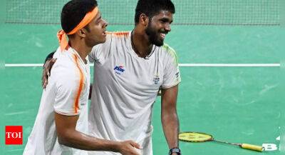 BWF World Championships: Satwiksairaj Rankireddy-Chirag Shetty sign off with a maiden bronze medal in men's doubles competition