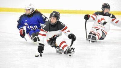 Canada falls to U.S. in opening game of inaugural Para Ice Hockey Women's World Challenge