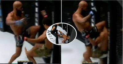 Dana White - Henry Cejudo - ONE Championship: UFC legend Demetrious Johnson secures brutal KO win - givemesport.com - Brazil - Usa