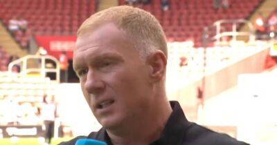 Paul Scholes names his two concerns over Antony potentially joining Manchester United