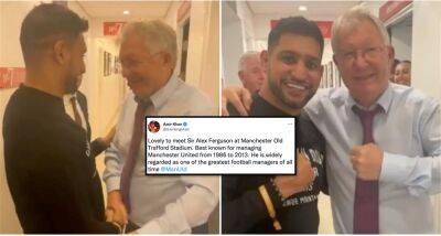 Alex Ferguson - Amir Khan brutally trolled for tweet after meeting Man Utd legend Sir Alex Ferguson - givemesport.com - Britain - Manchester - Scotland -  Ferguson