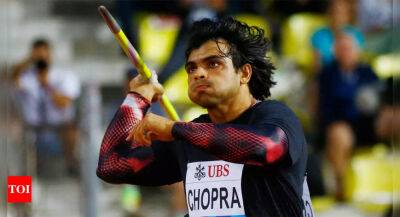 Murali Sreeshankar - I want to see more Indians doing well in top global events like Diamond League: Neeraj Chopra - timesofindia.indiatimes.com - Monaco - India - Morocco