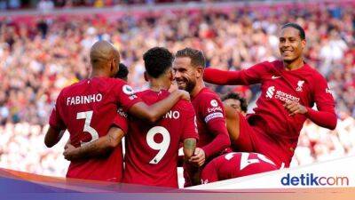 Fabio Carvalho - Harvey Elliott - Virgil Van-Dijk - Roberto Firmino - Luis Díaz - Chris Mepham - Mark Travers - Liga Inggris - Liverpool Vs Bournemouth: The Reds Ngamuk, Menang 9-0! - sport.detik.com - Liverpool