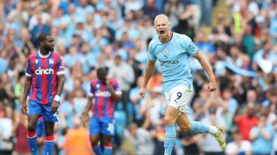 Manchester City 4-2 Crystal Palace: Erling Haaland scores hat-trick as champions fight back from 2-0 down