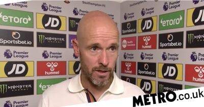 Erik ten Hag reveals where Manchester United need to improve after Southampton win