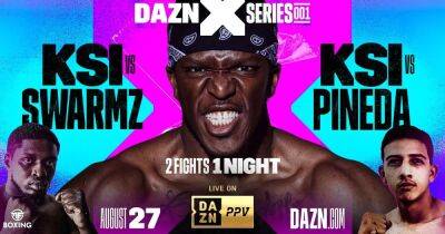 KSI fight LIVE updates from Swarmz and Luis Alcarez Pineda bouts at O2 Arena