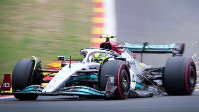Lewis Hamilton feels like he is dragging a parachute behind him at Belgian GP, says Toto Wolff