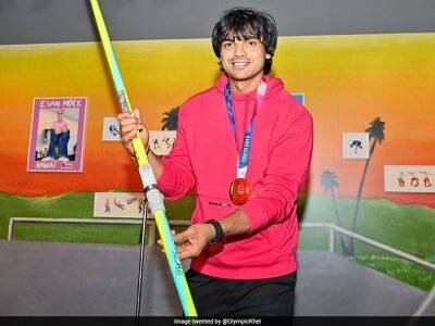 Neeraj Chopra Gifts Gold Medal Winning Javelin To Olympic Museum - sports.ndtv.com - Switzerland - Beijing -  Tokyo - India