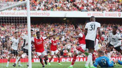 Thomas Partey - Mikel Arteta - Martin Odegaard - Gabriel Jesus - Gabriel Martinelli - Bernd Leno - Gabriel Magalhaes - Gabriel grabs late winner as Gunners come from behind - rte.ie - Brazil