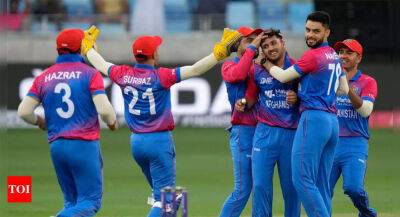 Pathum Nissanka - Mujeeb Ur - Fazalhaq Farooqi stars as Afghanistan hammer Sri Lanka in Asia Cup opener - timesofindia.indiatimes.com - Australia - Dubai - Sri Lanka - state Indiana - Afghanistan - Bangladesh