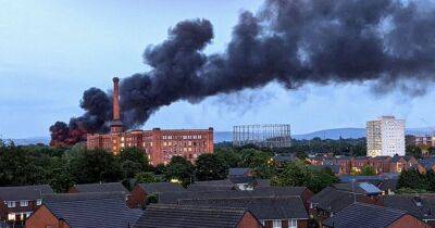 Smoke fills Manchester skyline following reports of fire - latest updates