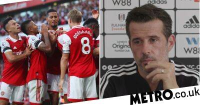 Marco Silva - Thomas Partey - Martin Odegaard - Pierre Emerick Aubameyang - Paul Merson - Marco Silva takes swipe at ‘lucky’ Arsenal after Fulham lose at the Emirates - metro.co.uk