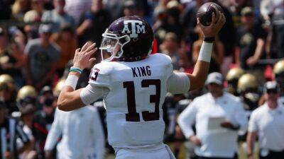 Haynes King named starting quarterback for Texas A&M Aggies football, sources say - espn.com - state Texas - county King - county Kent -  Houston - state Colorado