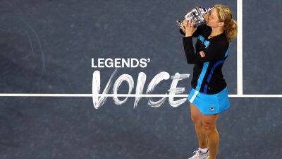 Roger Federer - Tom Brady - Kim Clijsters - Kim Clijsters: Being both a mother and athlete is a constant battle - Legends’ Voice - eurosport.com - Usa