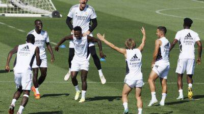 Real Madrid back in training after Benzema and Ancelotti's Uefa awards - in pictures