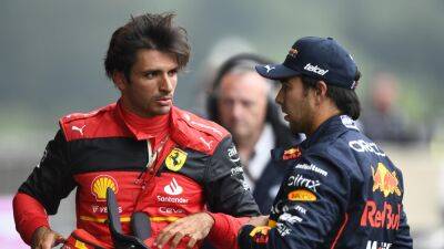 Max Verstappen - Charles Leclerc - Carlos Sainz - Ad However - 'If he passes me there is nothing you can do' - Carlos Sainz worried over Red Bull pace at Belgian GP - eurosport.com - Belgium