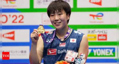 Japan's Akane Yamaguchi retains badminton women's world title - timesofindia.indiatimes.com - Spain - China - Japan -  Tokyo - India