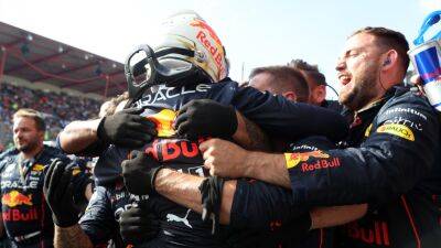 Max Verstappen: Red Bull driver celebrates 'incredible' comeback victory at Belgian Grand Prix at Spa