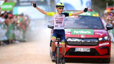 South Africa's Meintjes powers to stage win at Vuelta