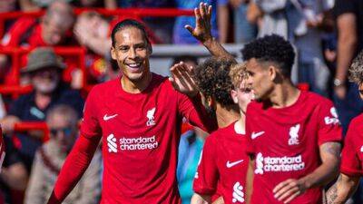 Virgil van Dijk hopes Liverpool can 'crack on' after Saturday's thumping of Bournemouth