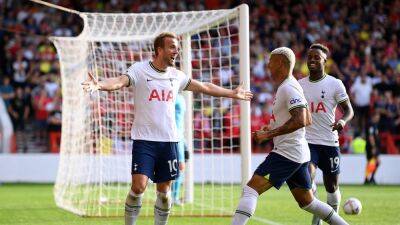 Harry Kane scores twice, has penalty saved as Tottenham Hotspur see off Nottingham Forest