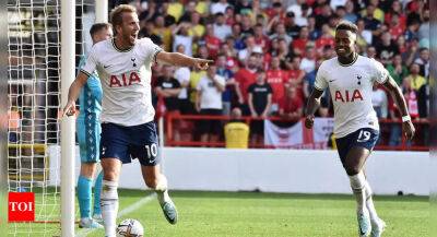 EPL: Kane gives Spurs 2-0 win over Nottingham Forest - timesofindia.indiatimes.com