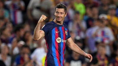 Robert Lewandowski - Real Betis - Robert Lewandowski hits brace as Barcelona thrash Real Valladolid at Camp Nou - eurosport.com - Poland
