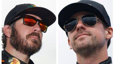 Ryan Blaney - Martin Truex-Junior - Ryan Blaney celebrates; Martin Truex Jr. laments after Daytona - nbcsports.com - county Dillon