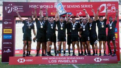 New Zealand wins Los Angeles rugby 7s event as Australia secures World Series title