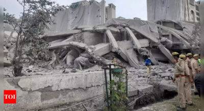 What 'ground zero' looks like after Noida twin tower demolition - timesofindia.indiatimes.com -  Delhi -  Mumbai