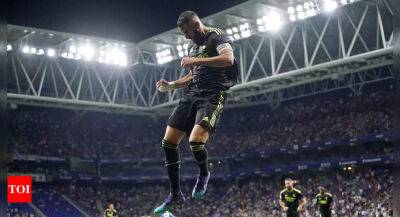 Karim Benzema's late brace snatches win for Real Madrid at Espanyol
