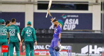 Asia Cup 2022, India vs Pakistan: Hardik Pandya felt a sense of achievement after life came full circle for him - timesofindia.indiatimes.com - India - Pakistan