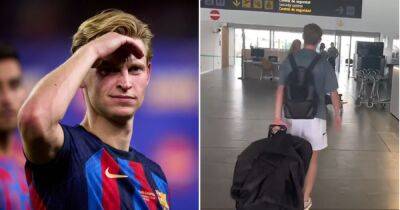 The real reason Manchester United and Chelsea target Frenkie de Jong has flown to London