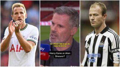 Jamie Carragher's Harry Kane vs Alan Shearer debate analysis is seriously eye-opening