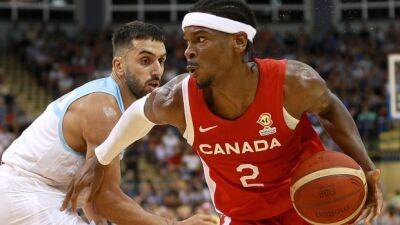 Canada minus Gilgeous-Alexander, other NBAers for Monday attempt at World Cup berth
