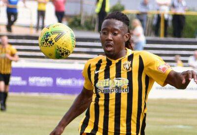 Folkestone Invicta 2 Herne Bay 1 match report: Goals from Kadell Daniel and Ade Yusuff enough for Isthmian Premier victory despite Bay captain Kieron Campbell's second-half strike