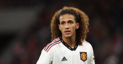 Hannibal Mejbri reacts after Manchester United loan exit confirmed