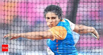 CWG 2022: Seema Punia finishes 5th, Navjeet Dhillon eighth in women's discus throw final - timesofindia.indiatimes.com - Nigeria -  Delhi