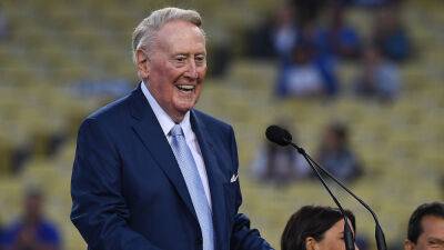 Dodgers longtime play-by-play announcer Vin Scully dead at 94 - foxnews.com -  Brooklyn - Los Angeles - state California - county Queens - county York -  Sandi