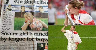 Euro 2022: Viral newspaper article reveals Ellen White was banned from football as girl