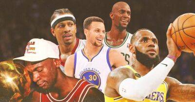 Ranking dominant NBA players at each position
