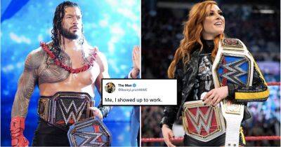 Becky Lynch - Bianca Belair - Wwe Smackdown - WWE: Becky Lynch's brutal six-word tweet about Roman Reigns' title run - givemesport.com