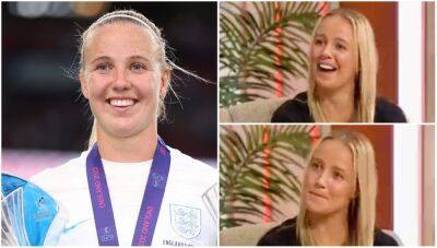 Ella Toone - England Football - Chloe Kelly - Lina Magull - Euro 2022: England star Beth Mead told she "looks knackered" during TV interview - givemesport.com - Germany