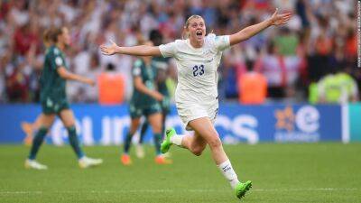Alessia Russo on England's 'surreal' Euro 2022 victory and her 'one-time wonder' goal